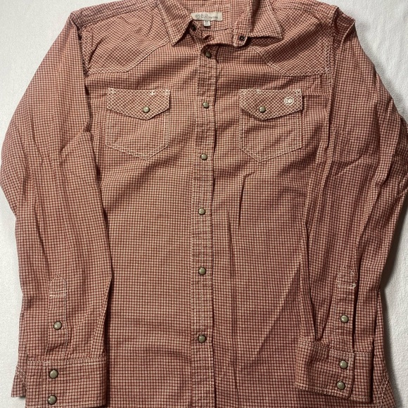 Blue Ranchwear Other - Blue Ranchwear Rodeo Snap-Front Casual Shirt size Medium